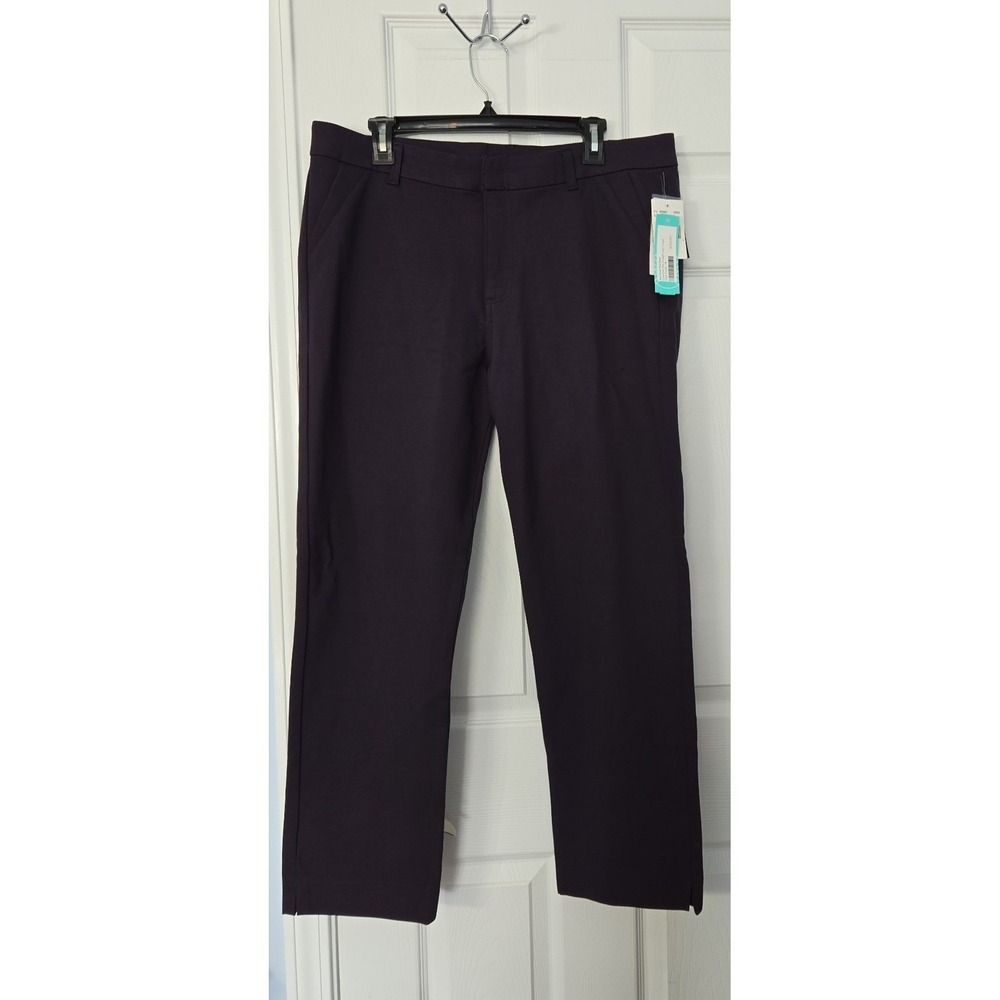 Kut. From the Cloth Womans‎ New Courtney Slim straight Leg Trousers Size 14